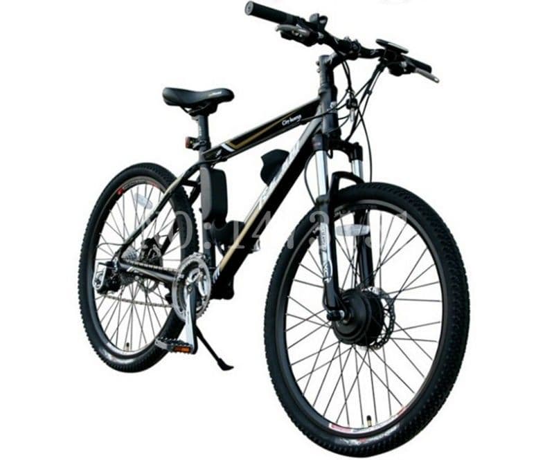 side view of mountain bike