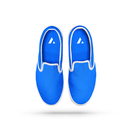 side view of running shoes