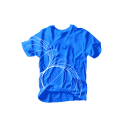 T-shirt Blue